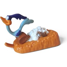 Hureggo VINTAGE1995 Mcdonald's Happy Meal Looney Tunes Road Runner & Coyote Tekerlekli Mekanik Figür