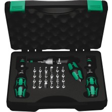 Wera 7440/41/42 Kraftform Tork Tornavida Seti -  05074739001 Profesyonel Kalite ve Çok Amaçlı Kullanım için Ergonomik Tasarım