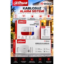 Dahua ART-ARC3000H-03-FW2, Wifi+2g+3g+ 4g, Kablosuz, Alarm + 1 Adet Wireless Pır Detector Seti
