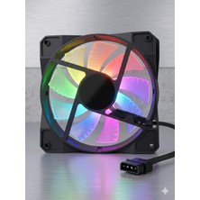Gaming Pc Rgb Kasa Soğutma Fanı LED Işıklı Molex Oem