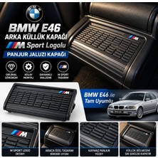 Print Zone Bmw E46 Arka Küllük Kapağı - M Sport Logolu Panjur Jaluzi Kapağı