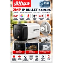 Dahua IPC-HFW1230TC1-SA-0280B S6 2mp Ir Sesli 2.8mm Sabit Lens Ip Bullet Kamera
