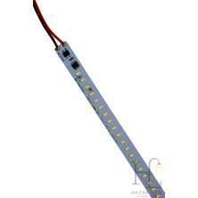 Hazar Led 220 Volt 4014 Alüminyum Çubuk LED Dim Edilebilir Bar LED Gün Işığı 3000-3200K 1 Metre