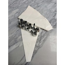 Artizan Mutfak 10'lu Duy Seti - Ithal Krema Torbası (9FT-5FT-1A-807-1C-352-DLG25-114-F05-903)