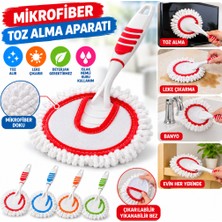 Mikrofiber Duster Toz Leke Kir Alıcı Temizleyici Tutacaklı Temizlik Bezi Aparatı Malzemesi(Adet Fiyatıdır)