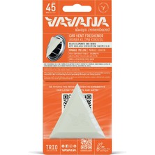 Vavana Trio Araba Klima Kokusu, Mango Kavun Aromalı Oto Kokusu, 45 Gün Etkili Araç Kokusu - Mango & Melon