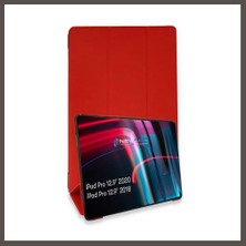 Nexora Living iPad Pro 12.9 (2021) Kılıf Tablet Smart Kılıf - Kırmızı Nxrlvng