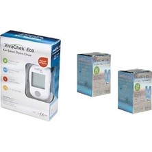 Vivachek Eco Ölçüm Cihazı 50'lı 2 Kutu Strip Hediye ile Hassas Ölçüm Özellikleri