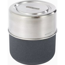 Black Blum Black+Blum Cam ve Paslanmaz Çelik Yemek Saklama Kabı 450 ml