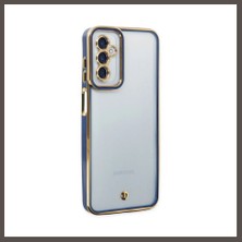 Nexora Living Samsung Galaxy M23 Kılıf Liva Lens Silikon - Mavi Nxrlvng