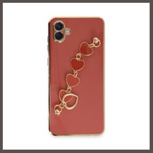 Nexora Living Samsung Galaxy A04E Kılıf Esila Silikon - Kırmızı Nxrlvng