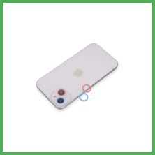 Astraltech iPhone 13 Uyumlu Renkli Kamera Lens Koruma Cam - Pembe-Mavi Bezoss