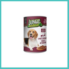 Jungle Köpek Konserve Kuzulu 400GR 1 Adet Nyjoybz