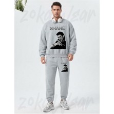 Zoka Wear Shane Walsh Dizi The Walking Dead Baskılı Gri Eşofman Takımı