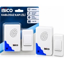 Diyar-ı Fırsat Diyarı Fırsat Kablosuz Kapı Zili Pilli 16 Melodi 50 Metre Menzil 1 Adet