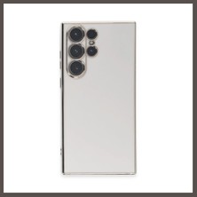 Nexora Living Samsung Galaxy S23 Ultra Kılıf Volet Silikon - Beyaz Nxrlvng