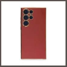 Nexora Living Samsung Galaxy S23 Ultra Kılıf Volet Silikon - Kırmızı Nxrlvng