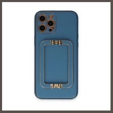 Nexora Living iPhone 12 Pro Max Kılıf Coco Elit Kapak - Mavi Nxrlvng