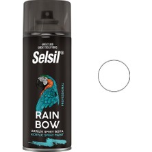 Diyar-ı Fırsat Selsil Beyaz Renk Aerosol Boya 400 ml 12'li Paket