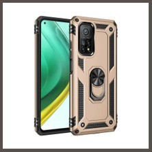 Nexora Living Mi 10T Pro Kılıf Sofya Yüzüklü Silikon Kapak - Gold Nxrlvng