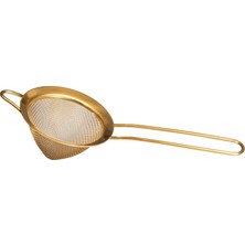 Biradlı Bar Süzgeçi (Altın) 8 cm (8'li Paket)