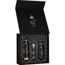 Lattafa  Teriaq Intense Gift Set 100 ml + 12 ml + 50 ml Hairmist Unisex Set