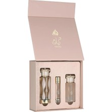 Lattafa Teriaq Gift Set 100 ml + 12 ml + 50 ml Hairmist Kadın Set