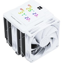 Peerless Assassin 120 White V2 120MM Çift Kule Intel Amd Cpu Soğutucu