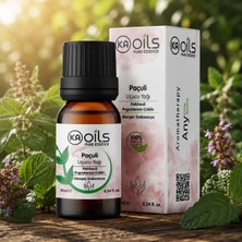 Kaoils Pure Essence Paçuli Uçucu Yağı 10 ml – %100 Saf Doğal Patchouli Oil, Parfüm, Masaj ve Aromaterapi İçin