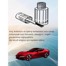 Araç Rötuş Boyası, Fırçalı Şişe, 25 Ml, Renk Koduna Özel