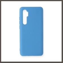 Nexora Living Mi Note 10 Lite Kılıf Nano Içi Kadife Silikon - Mavi Nxrlvng