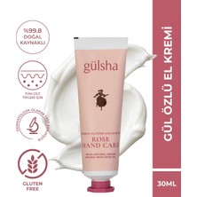 gülsha Yoğun Nemlendiren ve Besleyen, Hızlı Emilen, Saf Gül yağı, Aloe Vera, Shea Yağı İçerikli El ve Tırnak Bakım Kremi