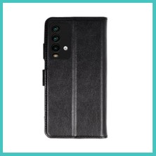 Ny Joy Redmi 9t Trend S Plus Kapaklı Kılıf - Siyah Nyjoybz
