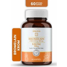 Erbatab Bromelain & Krom Pikolinat 60 Kapsül 2 in 1
