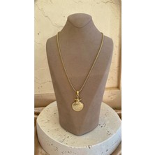 Dore Collection Gold Deniz Yıldızı ve Kabuk Figürlü Italyan Zincir Kolye