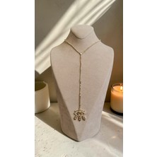 Dore Collection Oyuk Göz Figürlü Vıp Model Çelik Y Kolye
