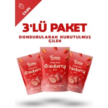 Fruwy Freeze Dried Çilek 3'lü Paket