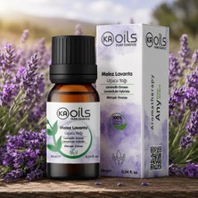 Kaoils Pure Essence Melez Lavanta (Lavandin) Uçucu Yağı 10 ml – %100 Saf Doğal Lavandin Oil, Aromaterapi, Masaj ve Difüzör İçin