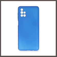 Nexora Living Samsung Galaxy M51 Kılıf First Silikon - Mavi Nxrlvng