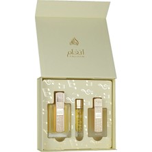 Lattafa Angham Gift Set 100 ml + 12 ml + 50 ml Hairmist Kadın Set