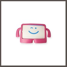 Nexora Living iPad 10.2 (7.nesil) Kılıf Karakter Tablet Silikon - Pembe Nxrlvng