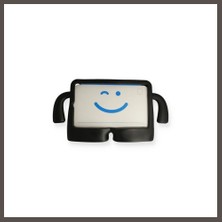 Nexora Living Samsung Galaxy T510 Tab A 10.1 Kılıf Karakter Tablet Silikon - Siyah Nxrlvng