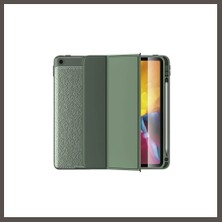 Nexora Living iPad 10.2 (7.nesil) Kılıf Tablet Focus Silikon - Yeşil Nxrlvng