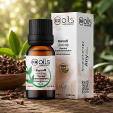 Kaoils Pure Essence Karanfil Tomurcuğu Uçucu Yağı 10 ml – %100 Saf Doğal Clove Bud Oil, Masaj ve Aromaterapi İçin