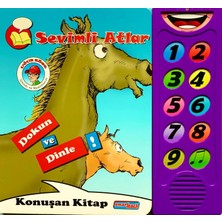 Sevimli Atlar Sesli Kitap - Dokun Dinle Arkadaşlık Serisi / Konuşan Kitap / Sesli Çocuk Kitapları