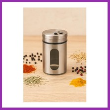 Salmore Cam Metal Kapaklı Tuzluk 100 ml Bty