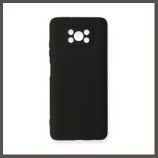 Nexora Living Pocophone X3 Kılıf Nano Içi Kadife Silikon - Siyah Nxrlvng