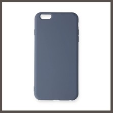 Nexora Living iPhone 6 Plus Kılıf Nano Içi Kadife Silikon - Gri Nxrlvng