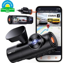 Odea Tr Nexus 4 Pro S 3 Kameralı 4K UHD Wi-Fi Gps Araç Kamerası