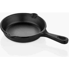 Menba MNB-05532 Yuvarlak Mini Tava Siyah